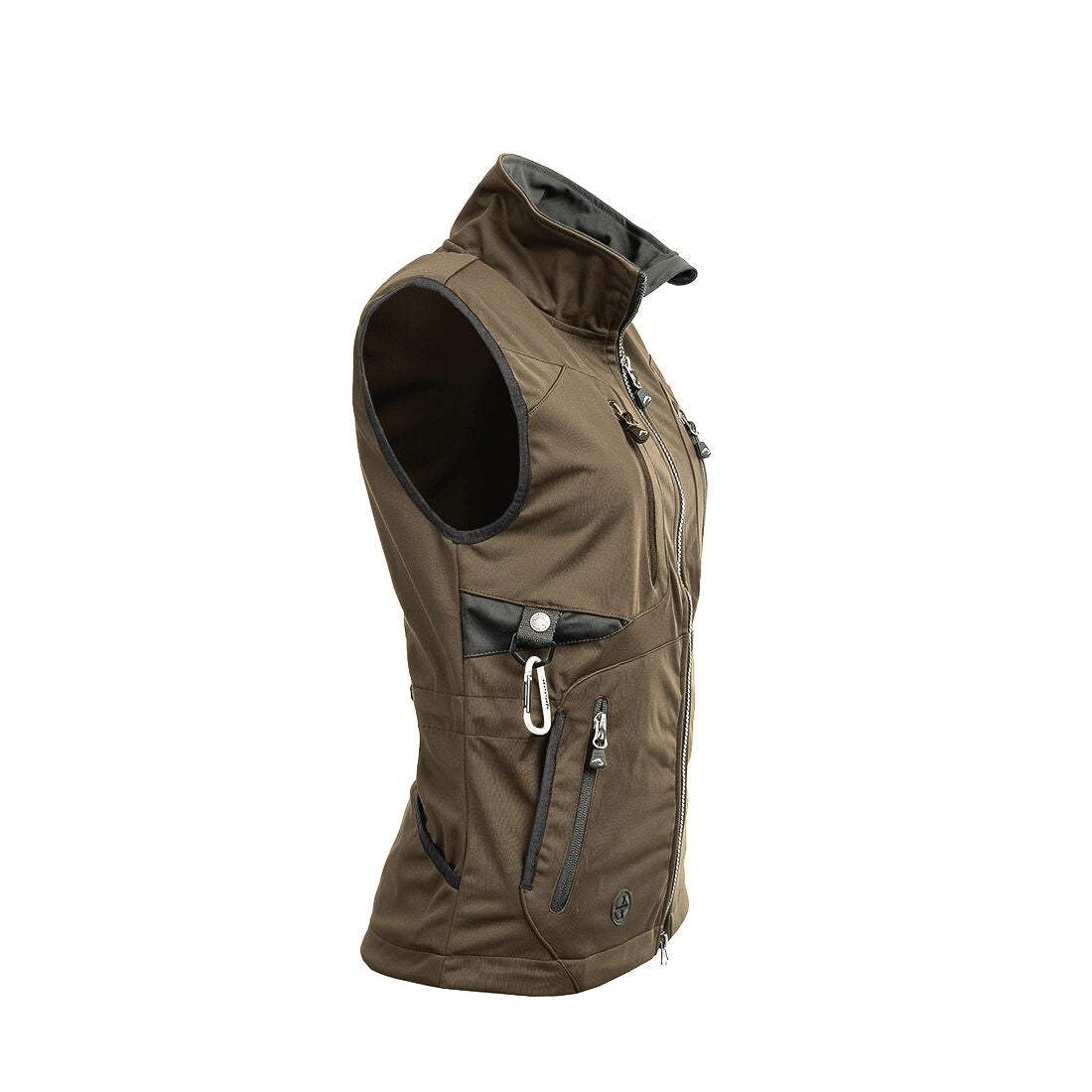 Arrak Ladies Acadia Softshell Vest - Brown