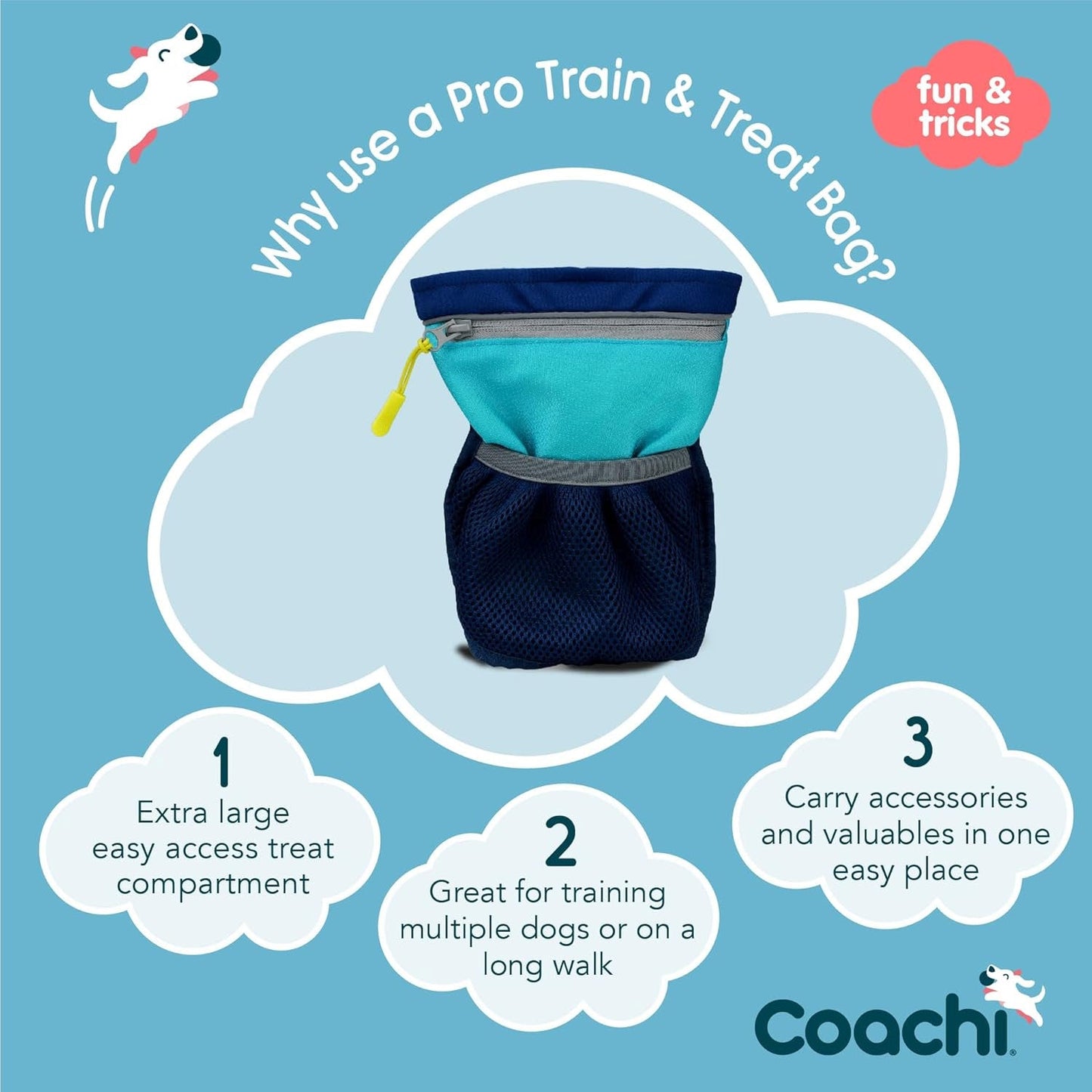 Coachi Pro Train & Treat Bag