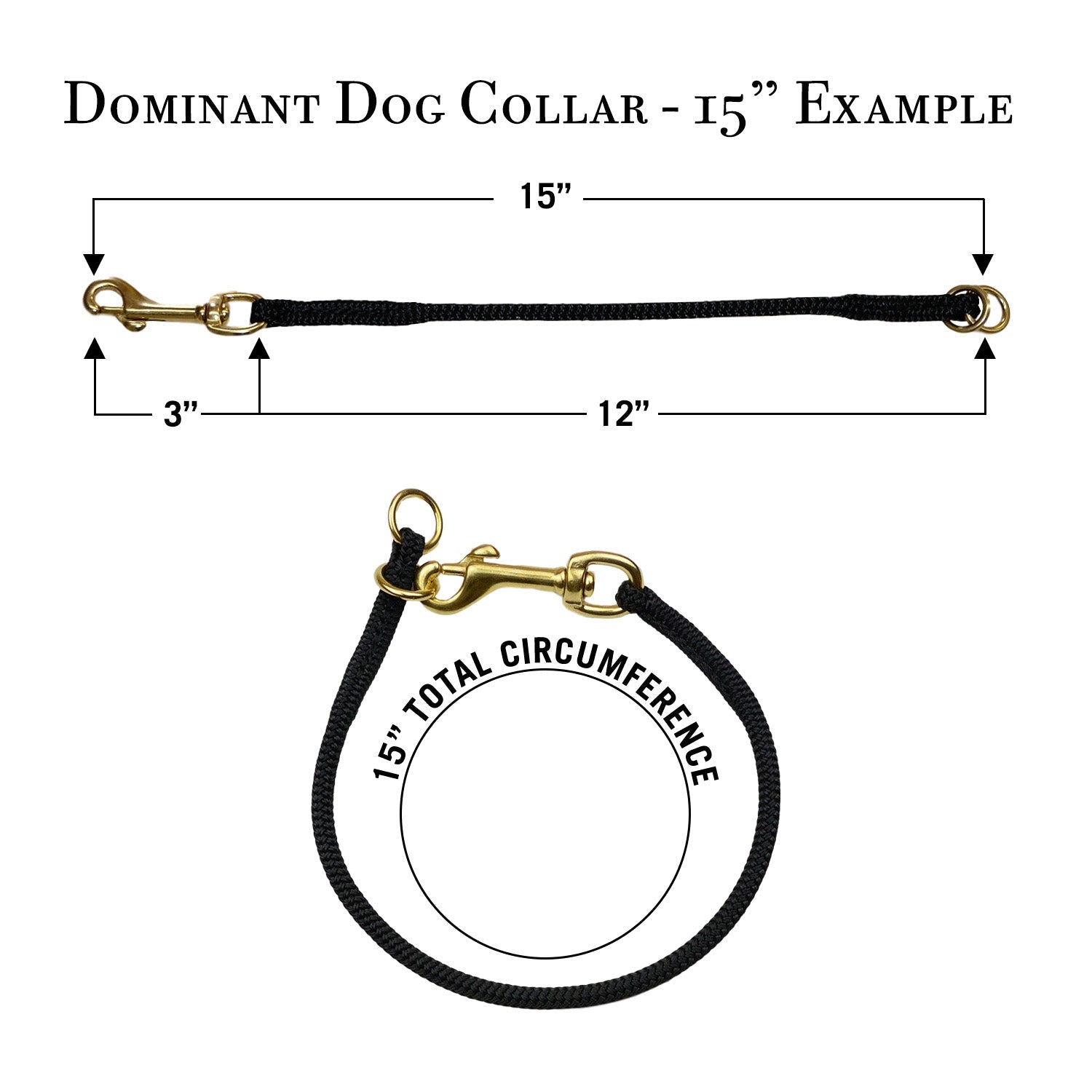 Dominant dog clearance collar