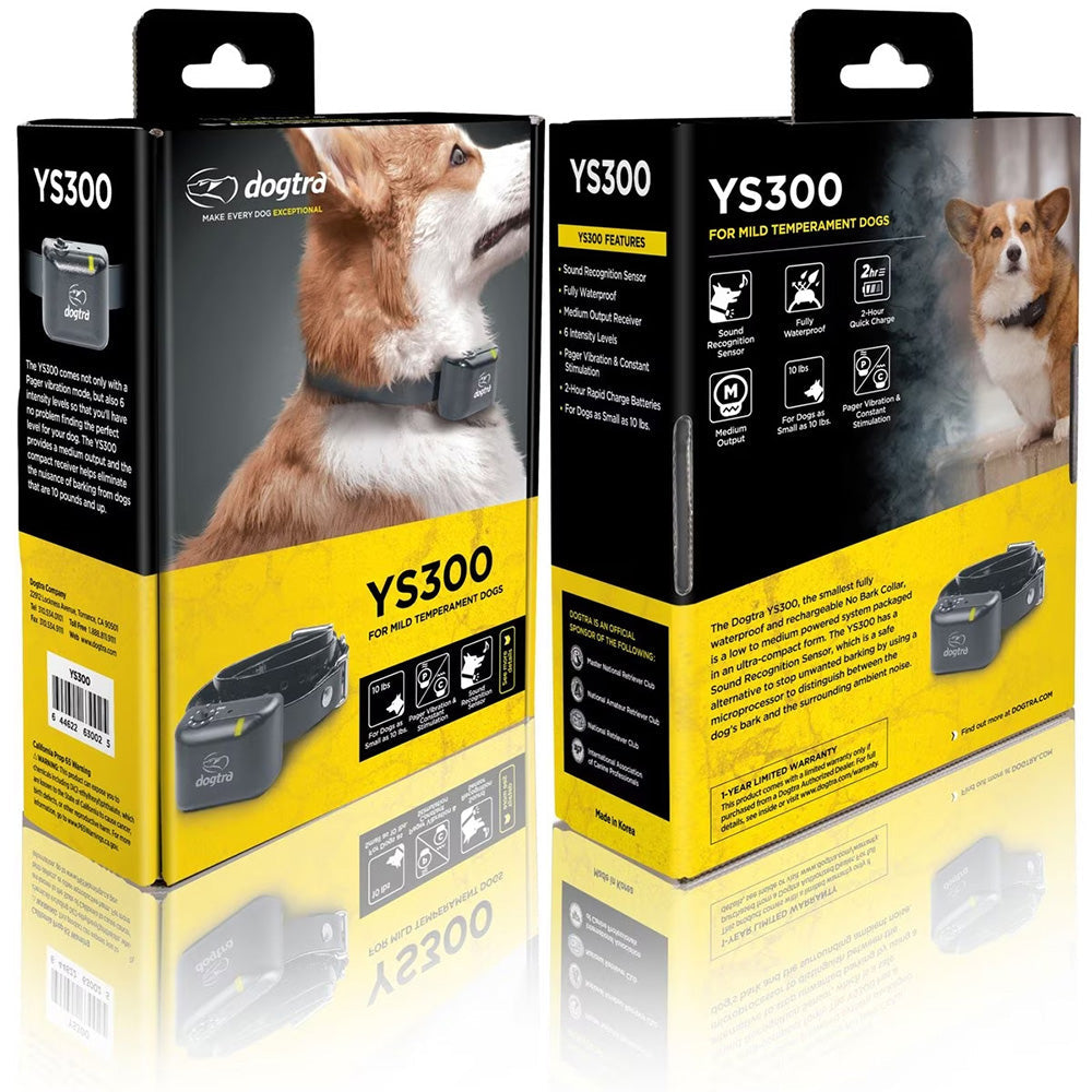 Dogtra YS300 No Bark Collar – DogSport Gear Canada