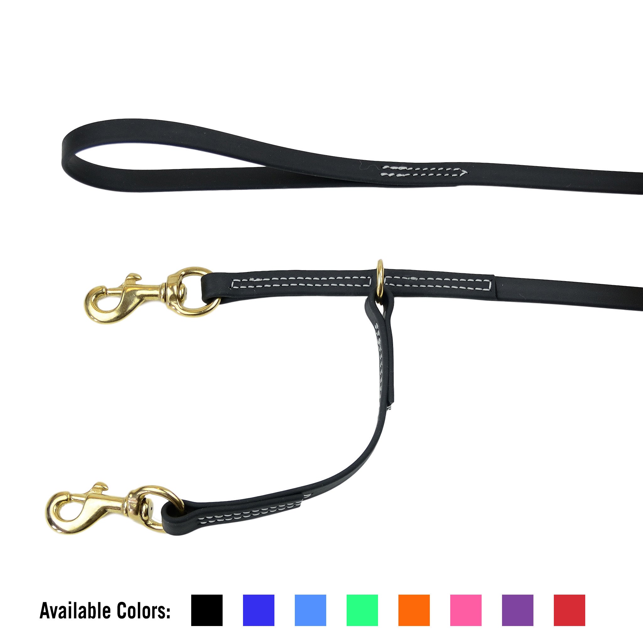 Attaching leash to choke collar best sale